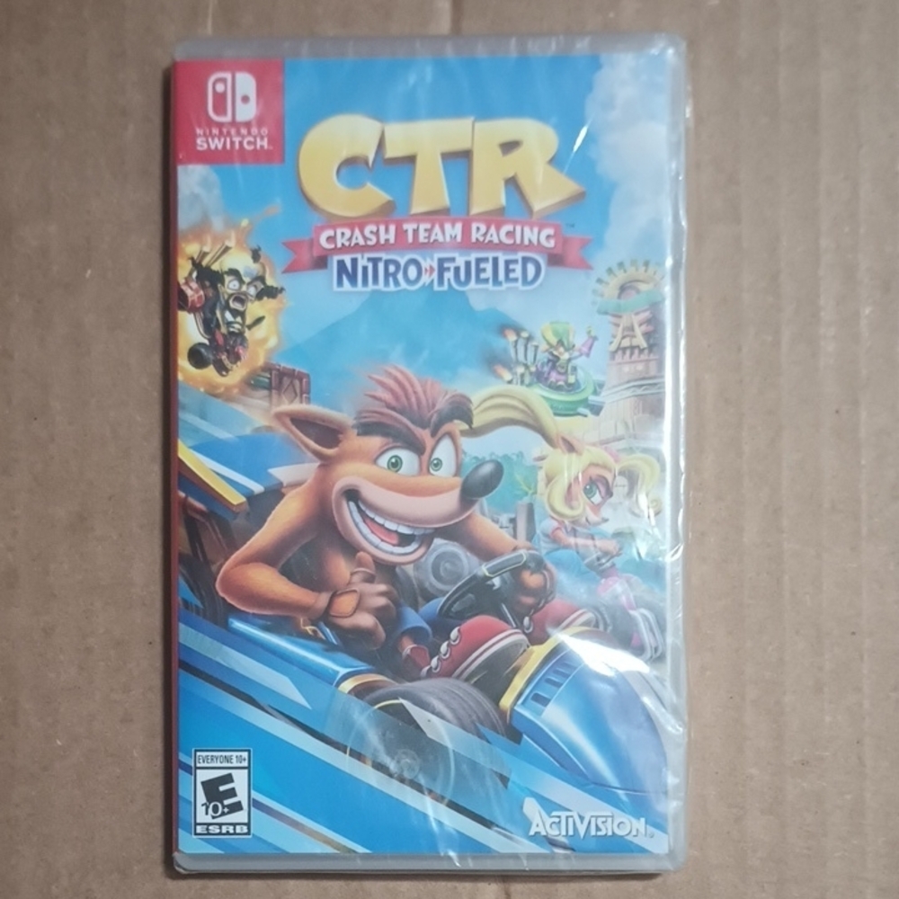 New Crash Team Racing Nitro-Fueled Nintendo Switch Game Blue